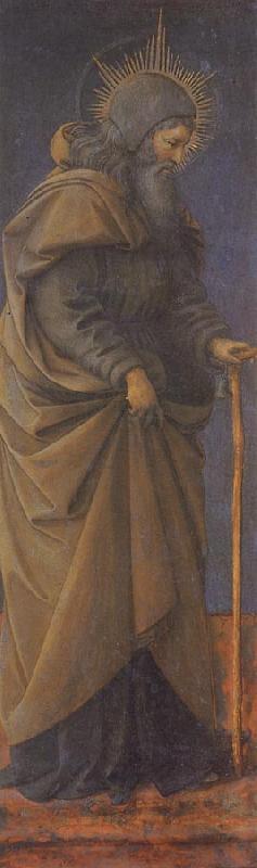 Fra Filippo Lippi St John the Baptist Sweden oil painting art